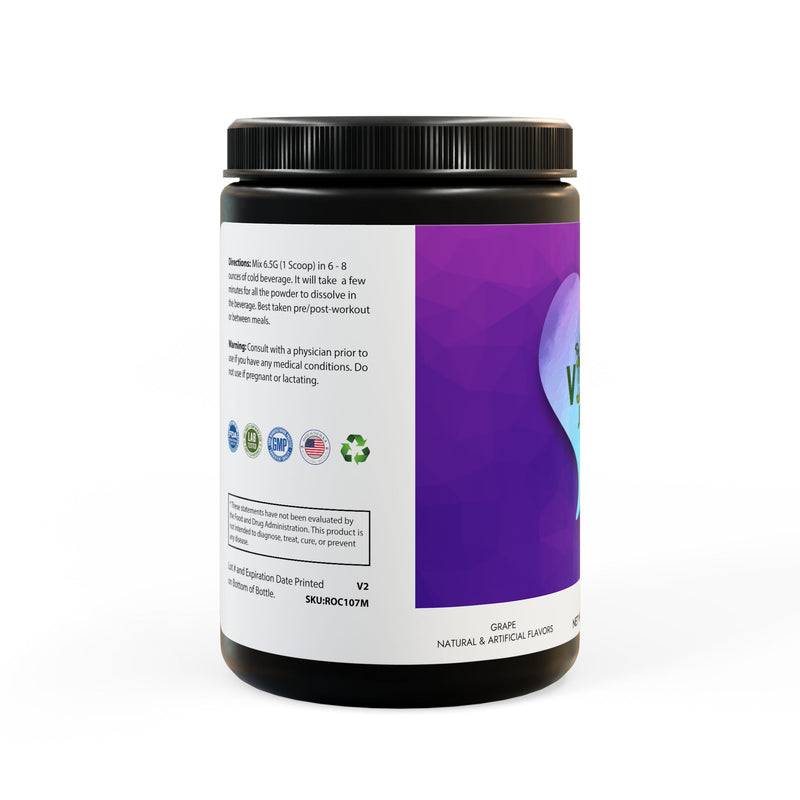 BCAA Supplement, Grape (325g, 11.46oz, 50 servings)