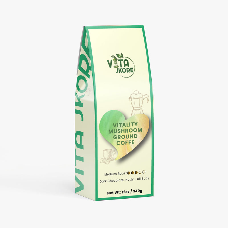 Vitality Mushroom Coffee (Medium Roast)