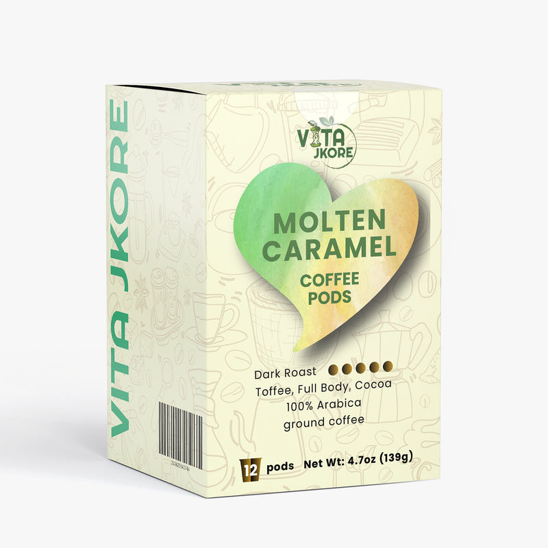 Molten Caramel Coffee Pods (Dark Roast)