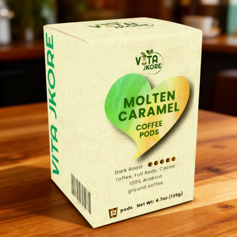 Molten Caramel Coffee Pods (Dark Roast)