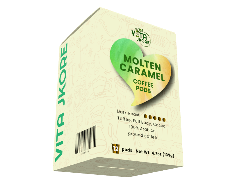Molten Caramel Coffee Pods (Dark Roast)