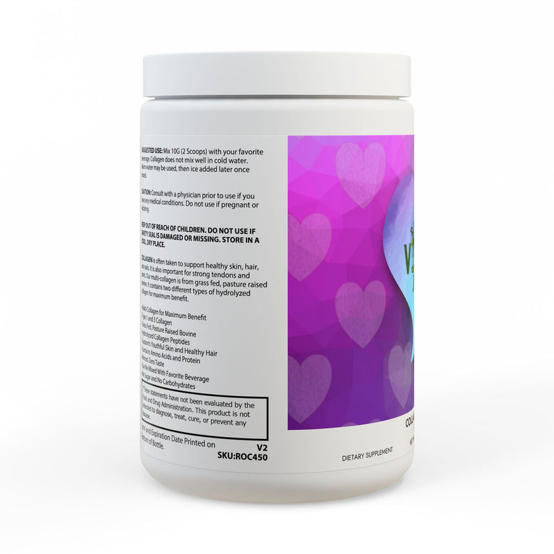 Collagen Peptides Type I & III Supplement (350g, 12.3oz)