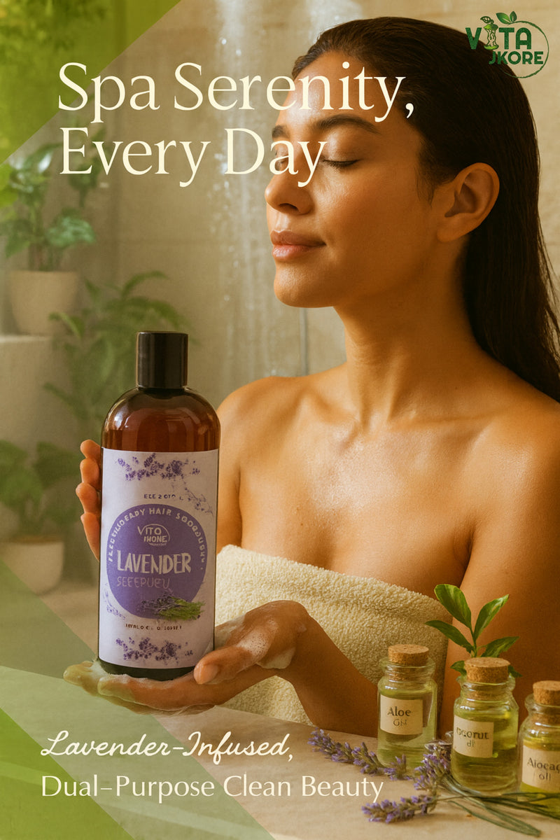 VITA JKORE Aromatherapy Hair & Body Wash – Lavender