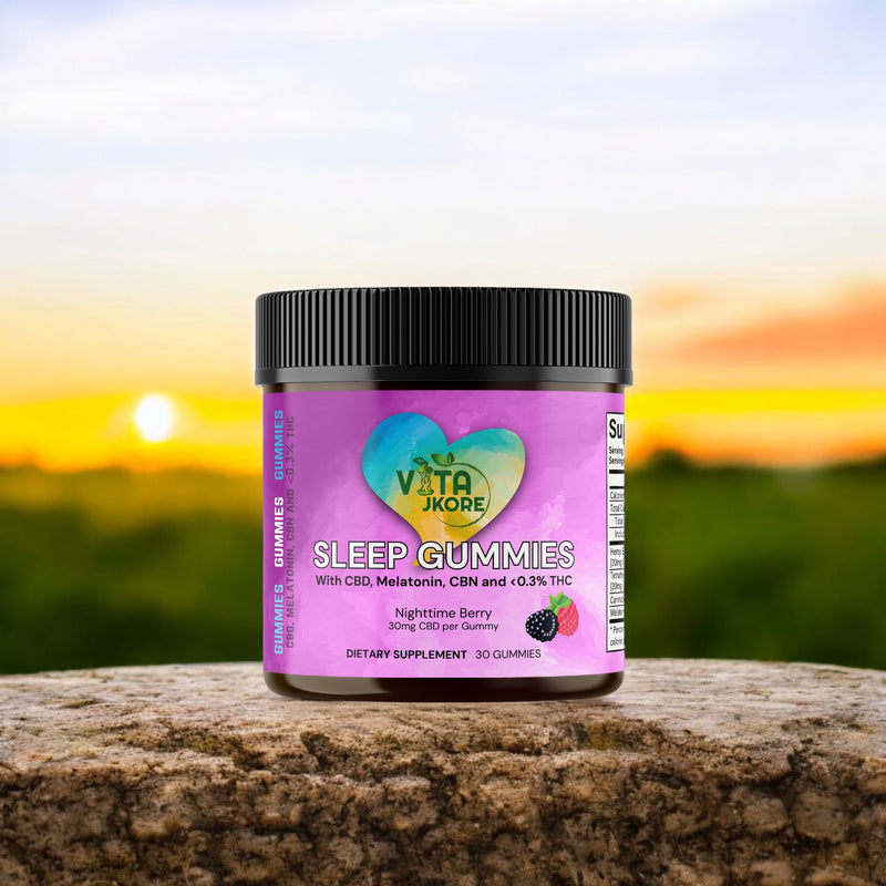 VITA JKORE CBD Sleep Gummies (30mg CBD + 3mg CBN + 1mg THC)