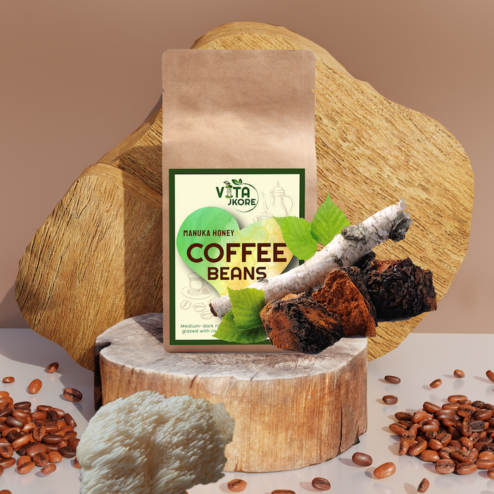 Mushroom Coffee Fusion - Lion’s Mane & Chaga 4oz ground