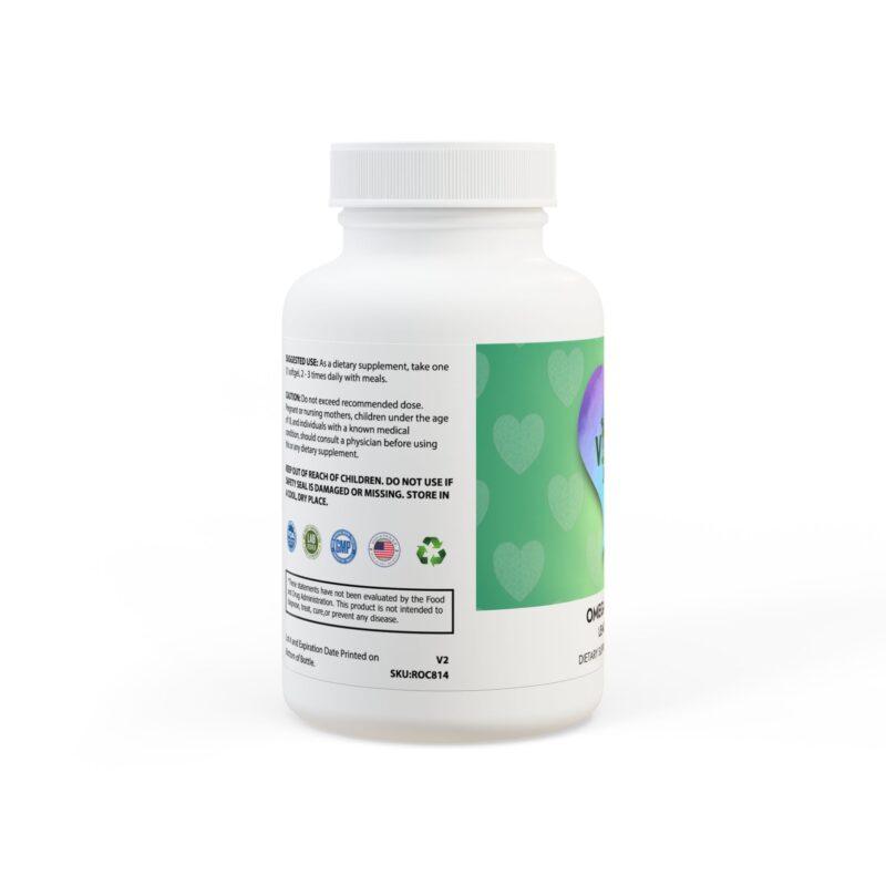 Omega 3 Fish Oil Supplement (60 Softgels) - Image 2