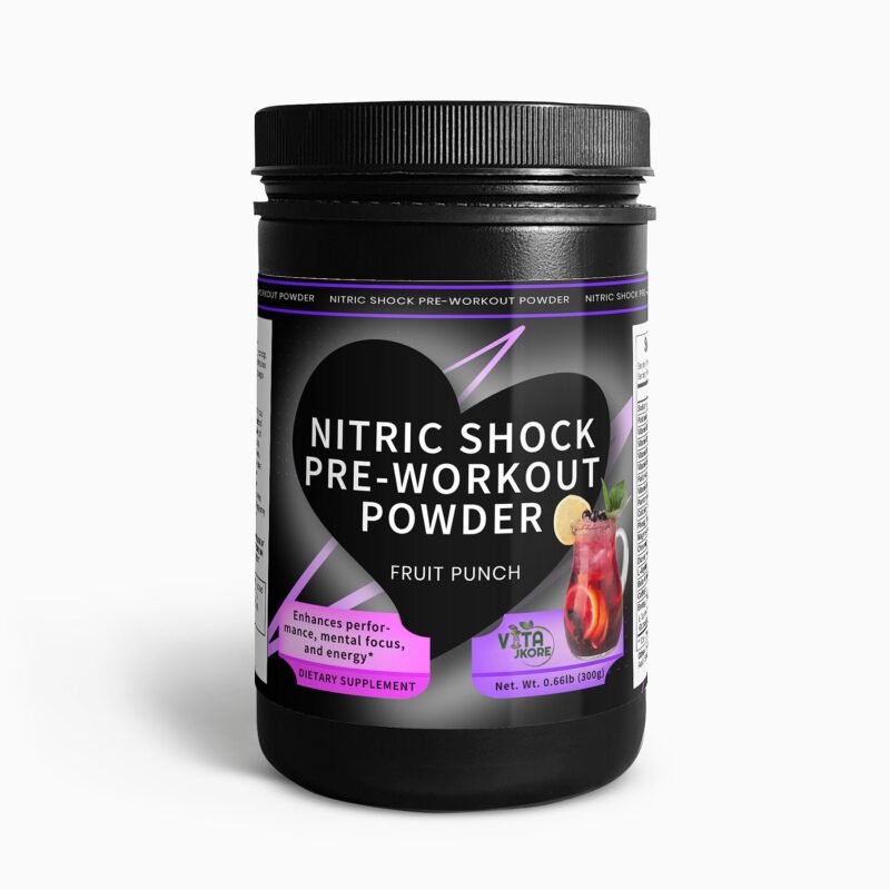 Nitric Shock Pre-Workout Powder (Fruit Punch)