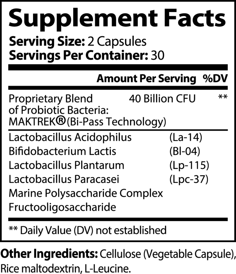 Probiotic 40 Billion with Prebiotics - Image 3