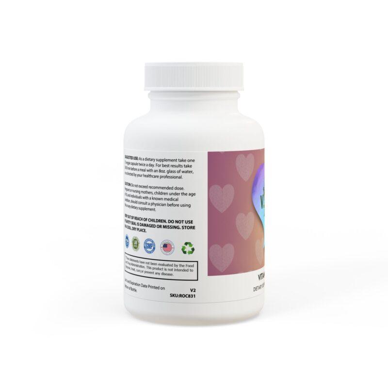 Vitamin K2 + D3 Supplement (60 Capsules) - Image 2