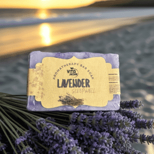 Lavender Cold Process Soap Bar 4.8 oz - Aromatherapy