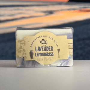 Lavender Lemongrass Cold Process Soap Bar 4.8 oz