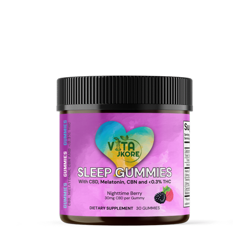 VITA JKORE CBD Sleep Gummies (30mg CBD + 3mg CBN + 1mg THC) - Image 5