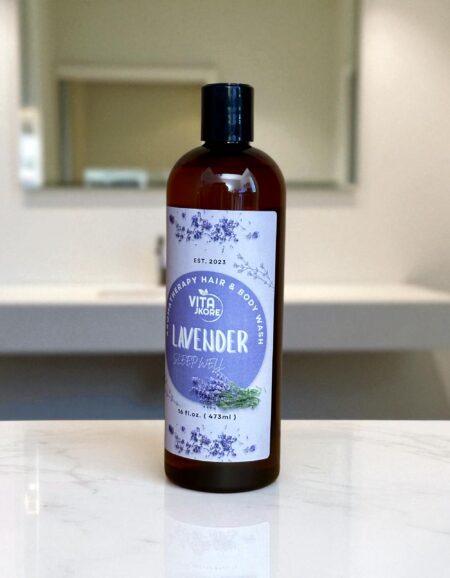 VITA JKORE lavender hair and body wash sulfate free
