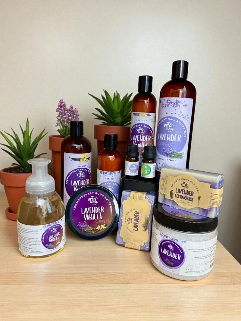 VITA JKORE Aromatherapy Hair & Body Wash – Lavender Vanilla - Image 3
