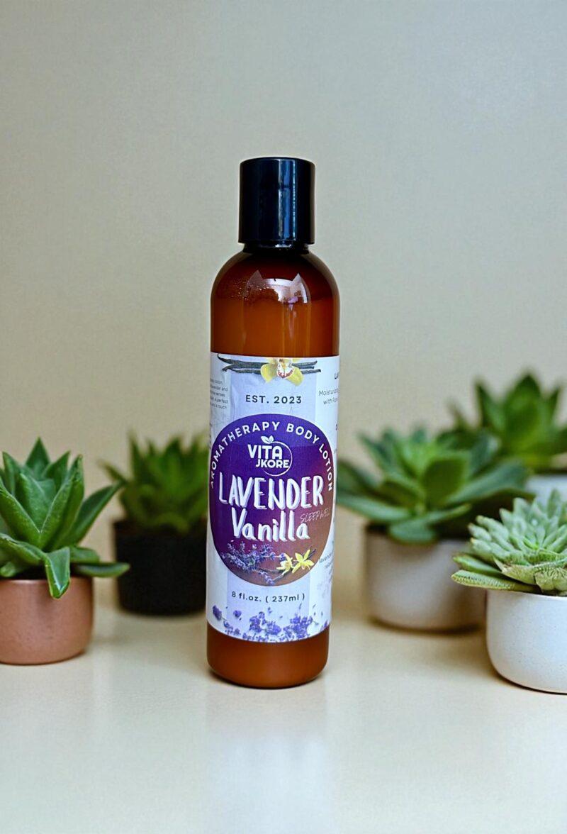 Aromatherapy Body Lotion - LAVENDER VANILLA - Image 3