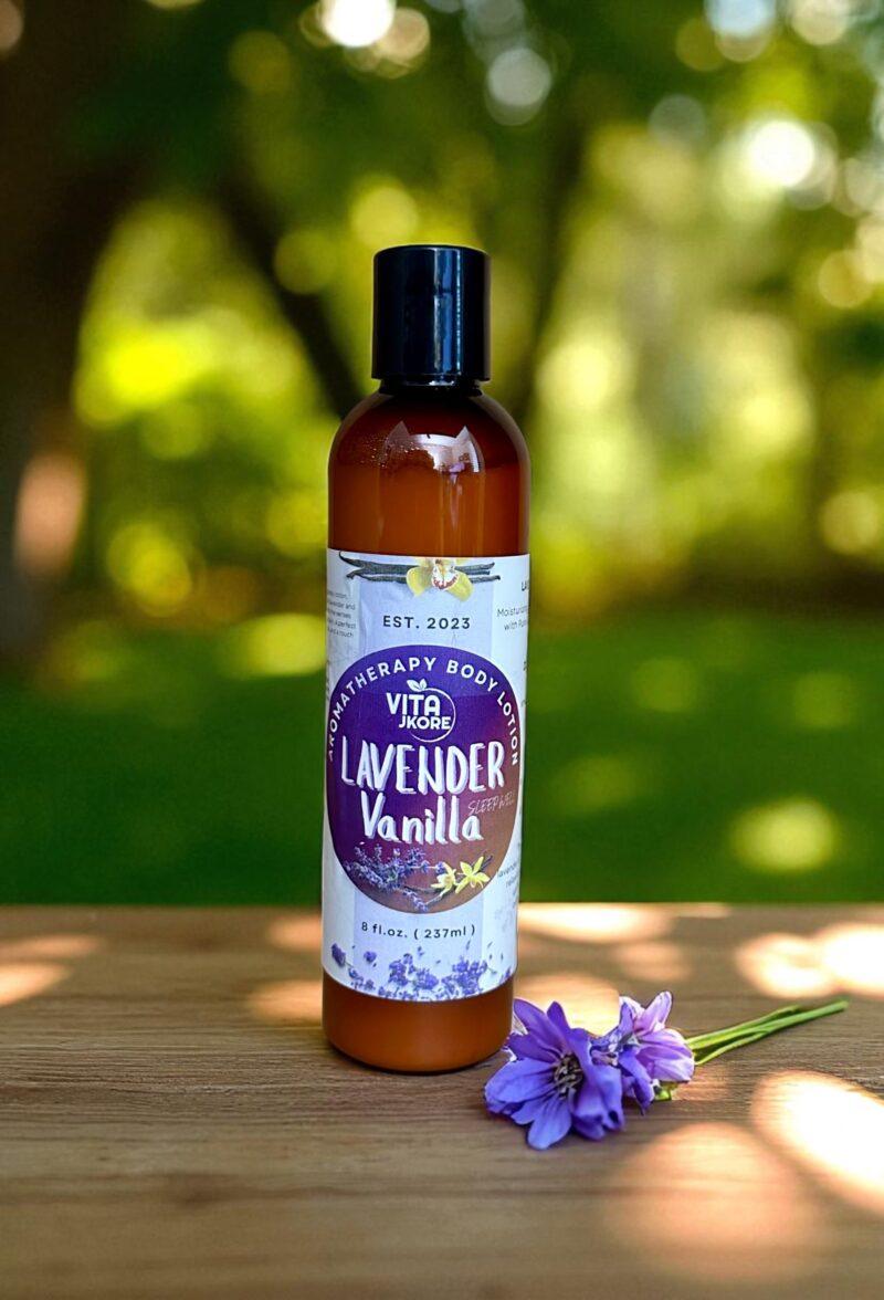 Aromatherapy Body Lotion - LAVENDER VANILLA - Image 2