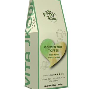 Golden Nut Toffee Coffee (Medium Roast) 12 oz whole beans