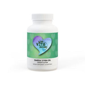 Omega 3 Fish Oil Supplement (60 Softgels)